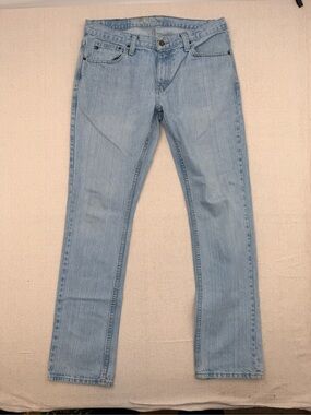 Freeworld Men’s Light Blue Straight Jeans - Size 34